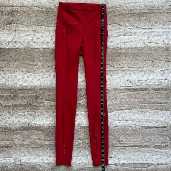 Lululemon Swift Speed High-Rise Tight 28" in Dark Red Size 0 - Picture 13 of 16